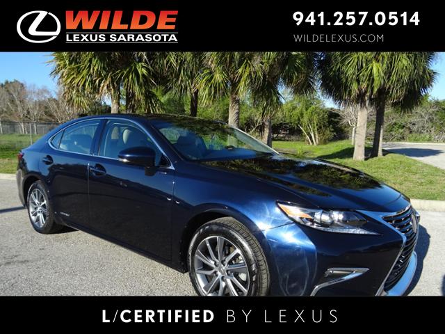 Pre Owned 2016 Lexus Es 300h Hybrid 4dr Car In Sarasota Lp10378 Pre Owned 2016 Lexus Es 300h Hybrid